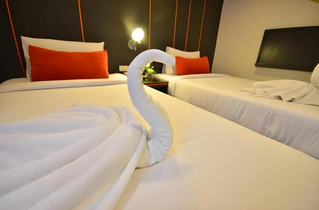 Bed in H2 Hotel