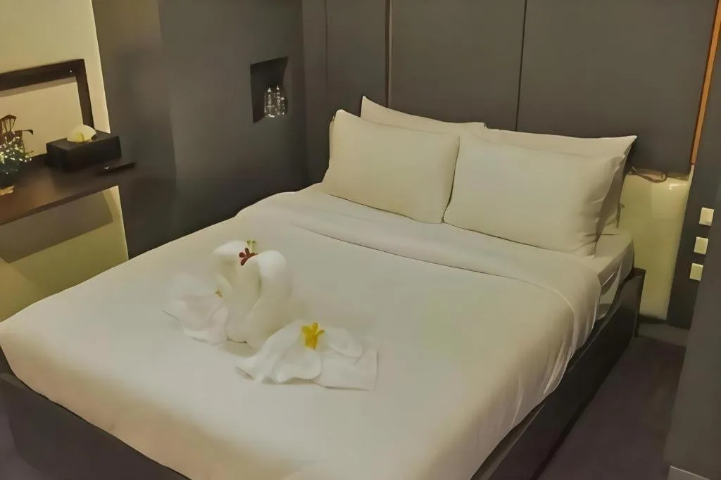 Bed in H2 Hotel