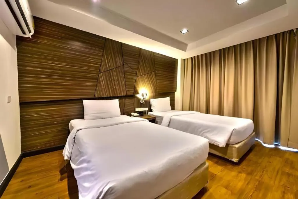Bed in H2 Hotel