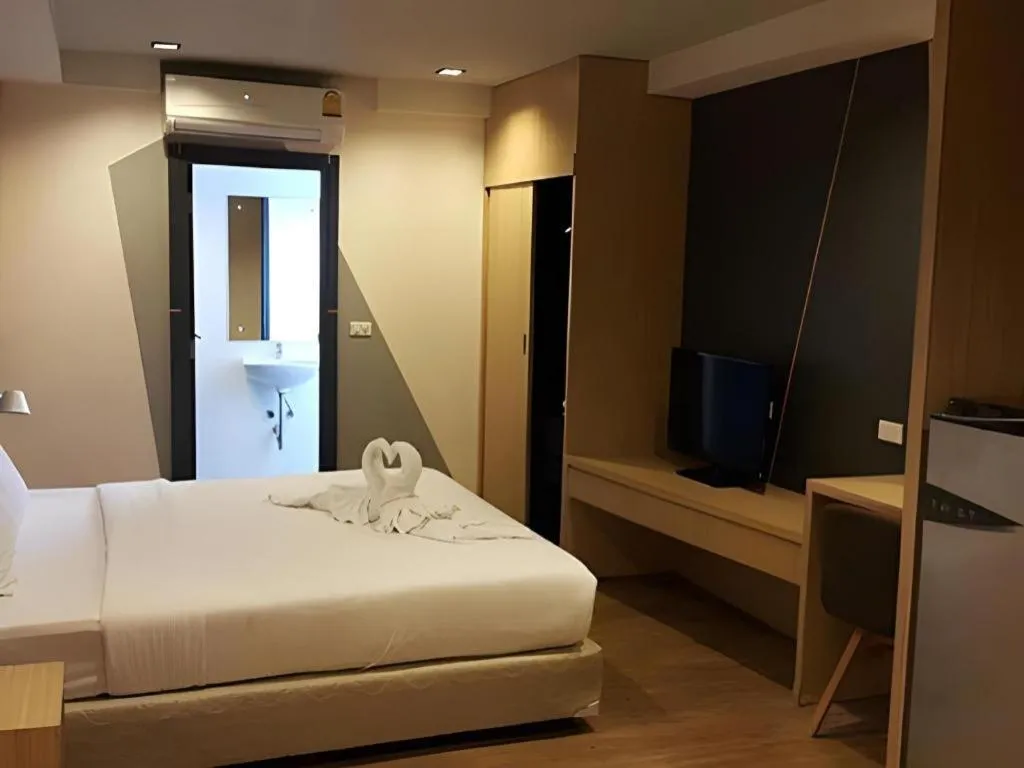 Bed in H2 Hotel