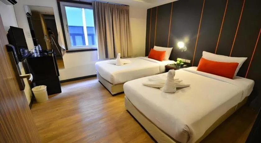 Bed in H2 Hotel