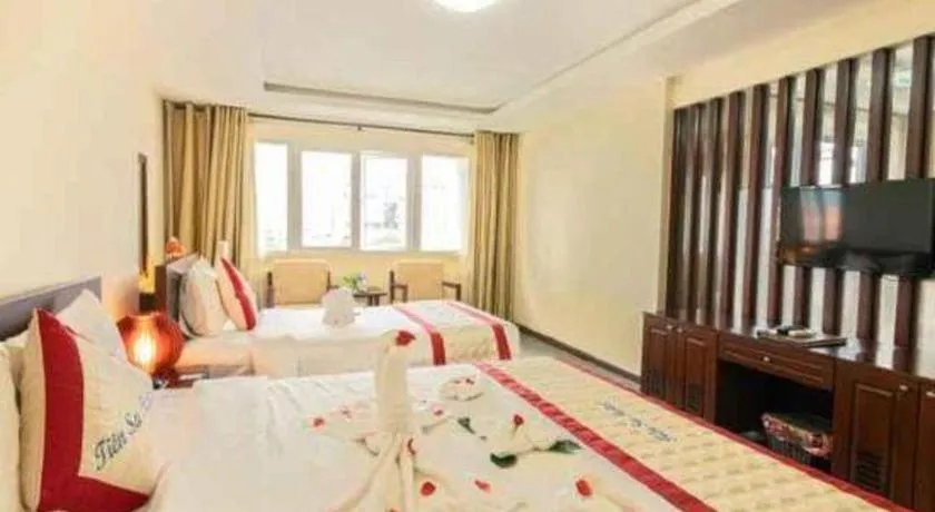 Bed in Tien Sa Hotel Da Nang