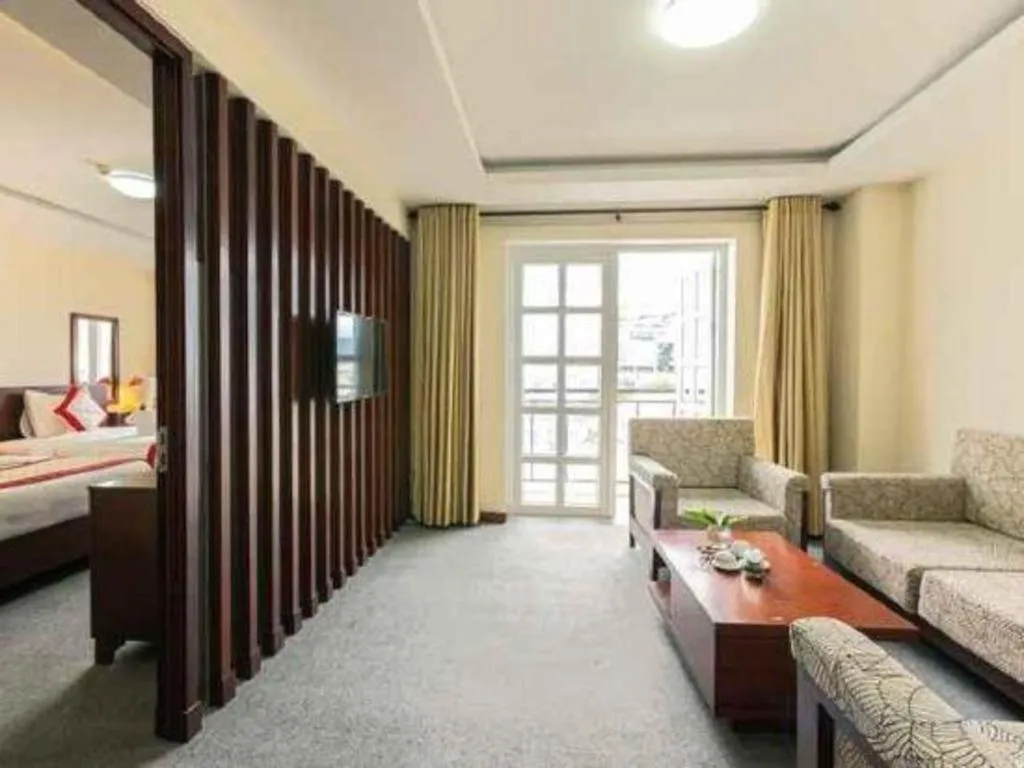 Bed in Tien Sa Hotel Da Nang