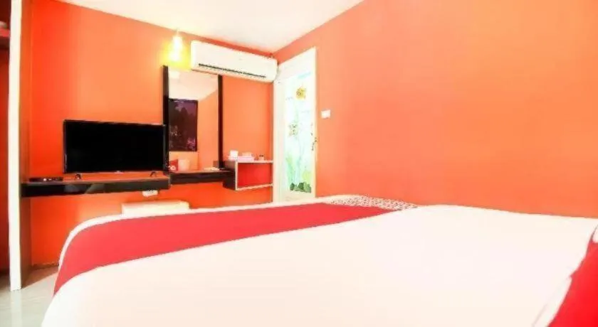 Bed in OYO 271 The Resort Romklao