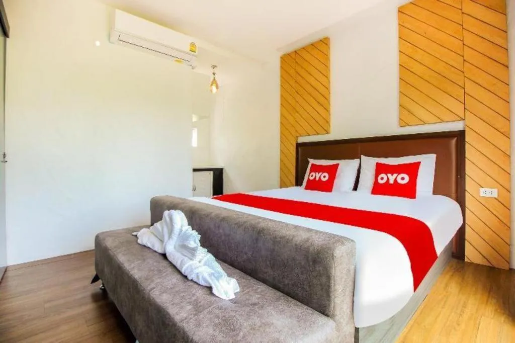 Bed in OYO 271 The Resort Romklao