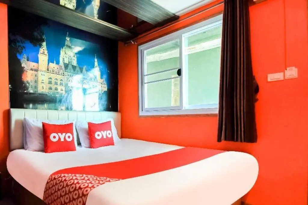 Bed in OYO 271 The Resort Romklao