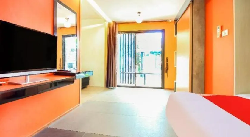 Bed in OYO 271 The Resort Romklao