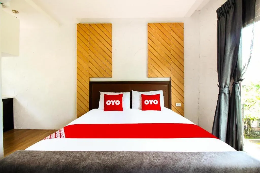 Bed in OYO 271 The Resort Romklao