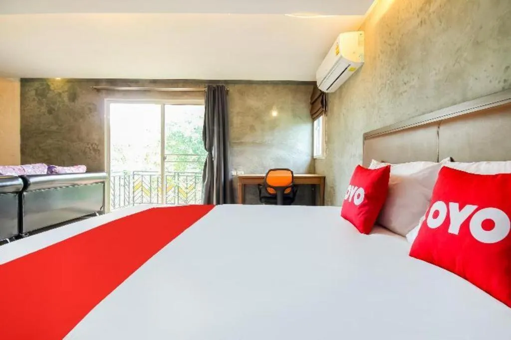 Bed in OYO 271 The Resort Romklao