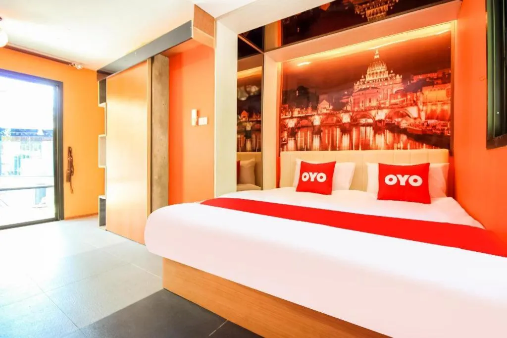 Bed in OYO 271 The Resort Romklao