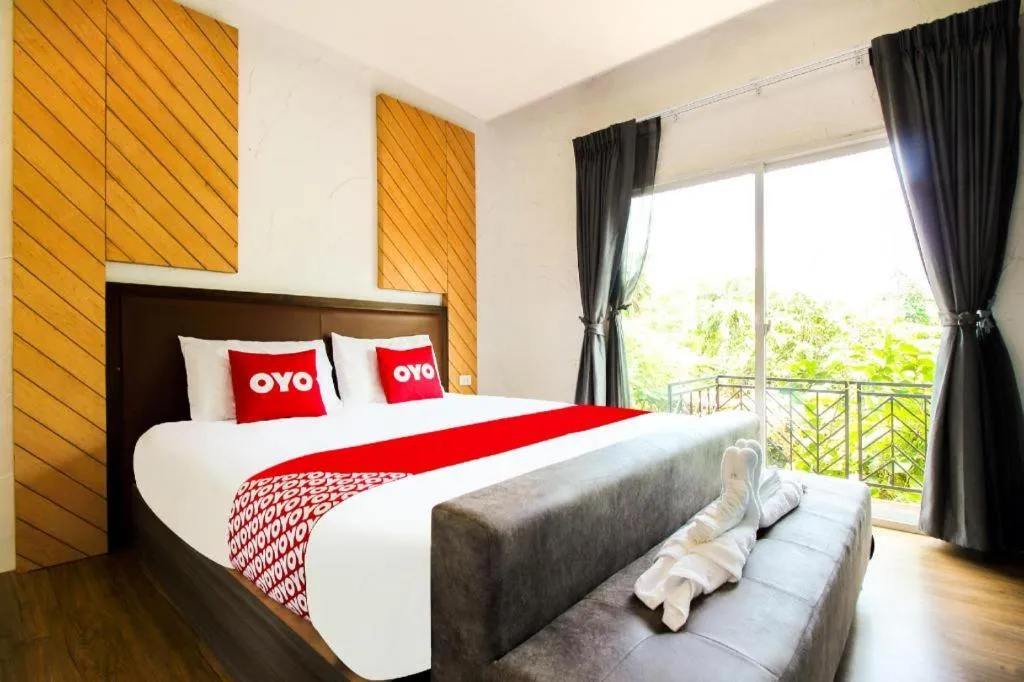 Bed in OYO 271 The Resort Romklao