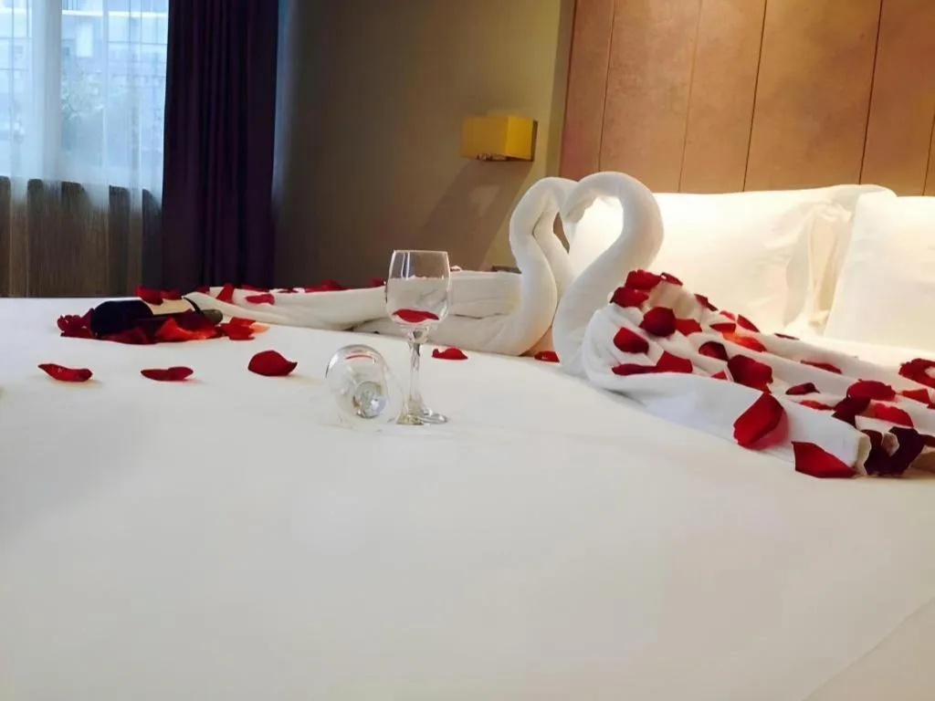 Bed in Lavande Hotel Guangzhou Tianhe Park Metro Station