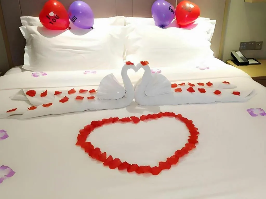 Bed in Lavande Hotel Guangzhou Tianhe Park Metro Station