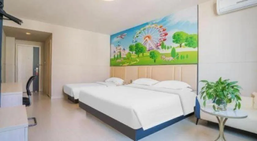 Bed in Jinjiang Inn Kunming Changshui Airport