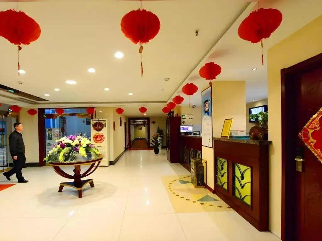 GreenTree Inn Shandong Yantai Penglai Pavilion Bus station Express Hotel GreenTree Inn Shandong Yantai Penglai Pavilion Bus station Express Hotel