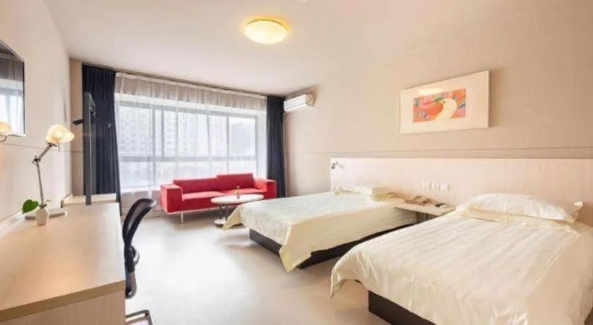 Bed in Jinjiang Inn Jinhua Binhong Road