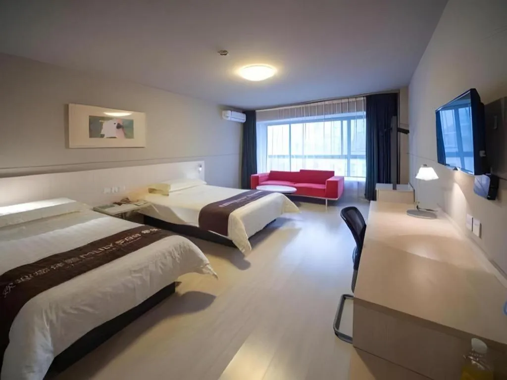 Bed in Jinjiang Inn Jinhua Binhong Road