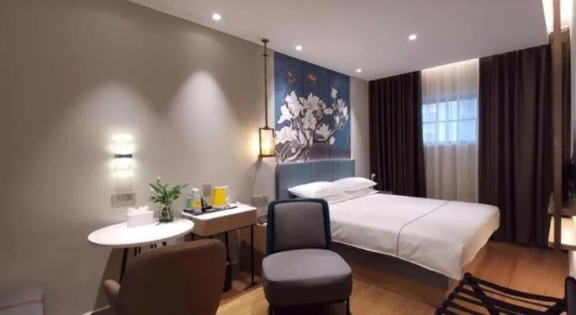 Bed in Jinjiang Inn Jinhua Binhong Road