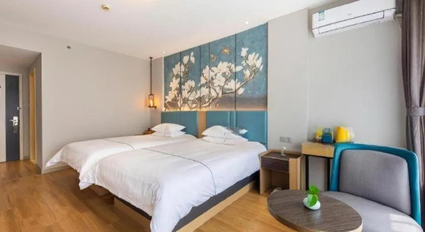 Bed in Jinjiang Inn Jinhua Binhong Road