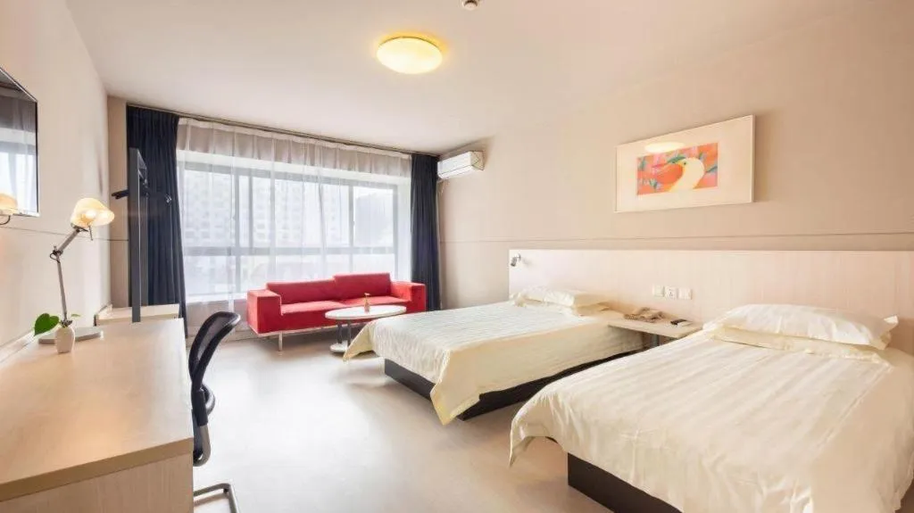 Bed in Jinjiang Inn Jinhua Binhong Road