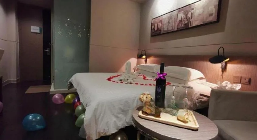 Bed in Jinjiang Inn Xi'an Zhonglou North Street Metro Station