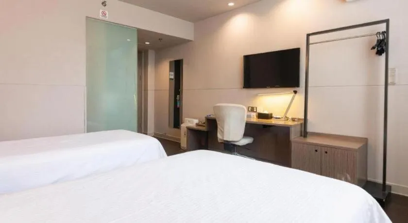 Bed in Jinjiang Inn Xi'an Zhonglou North Street Metro Station