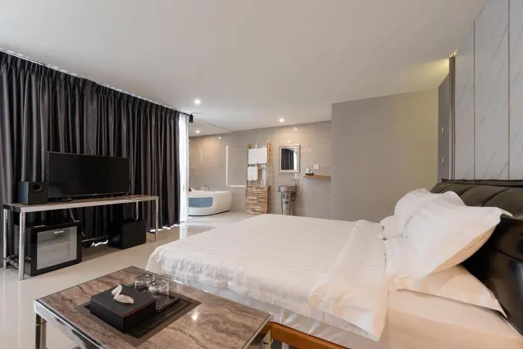 Bed in The Valen Resort Bed in The Valen Resort