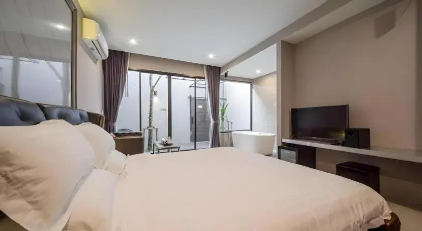 Bed in The Valen Resort Bed in The Valen Resort