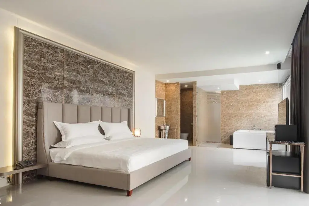 Bed in The Valen Resort Bed in The Valen Resort