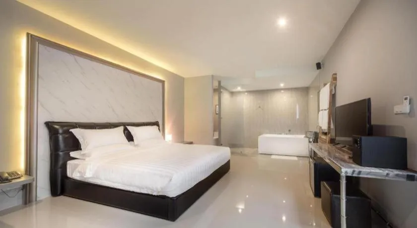 Bed in The Valen Resort