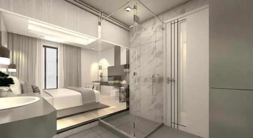 Bed in Thaisun Bangkok Hotel Bed in Thaisun Bangkok Hotel