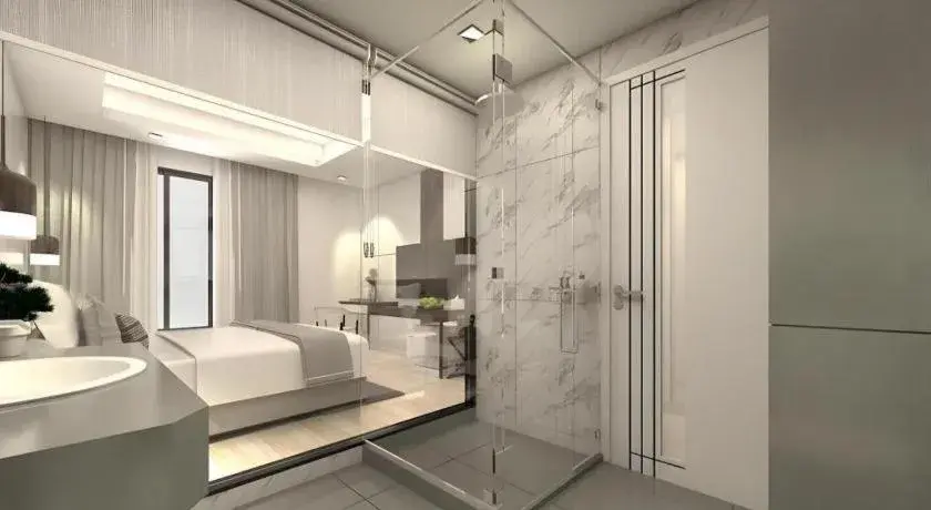 Bed in Thaisun Bangkok Hotel Bed in Thaisun Bangkok Hotel