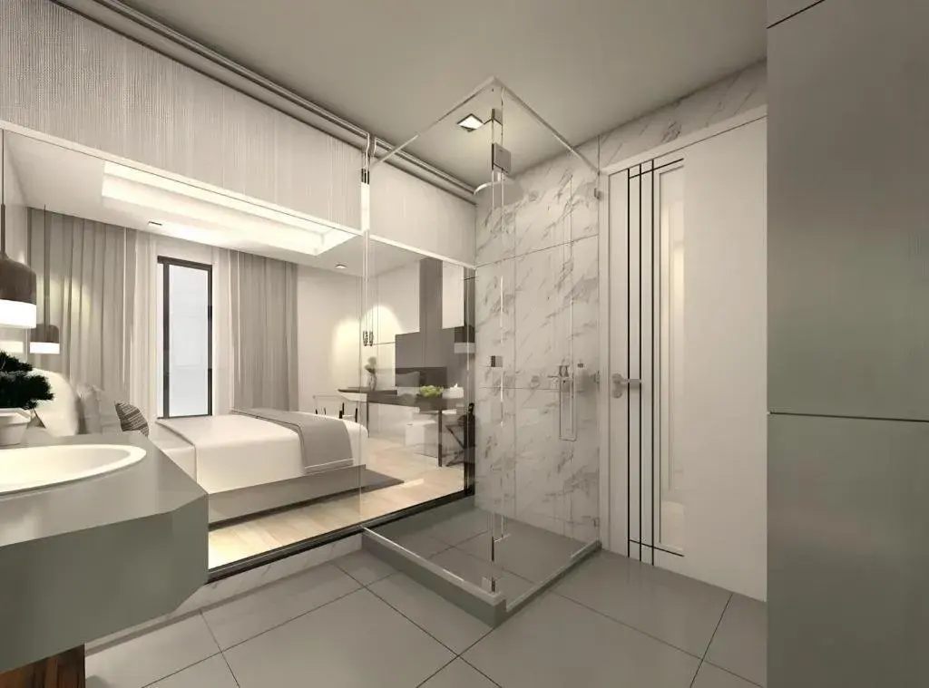 Bed in Thaisun Bangkok Hotel Bed in Thaisun Bangkok Hotel