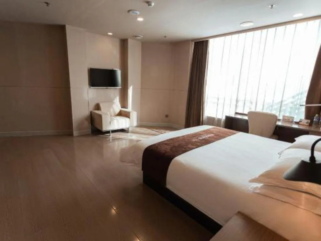 Bed in Jinjiang Inn Select Xuzhou Suining Middle Yuanfu Road