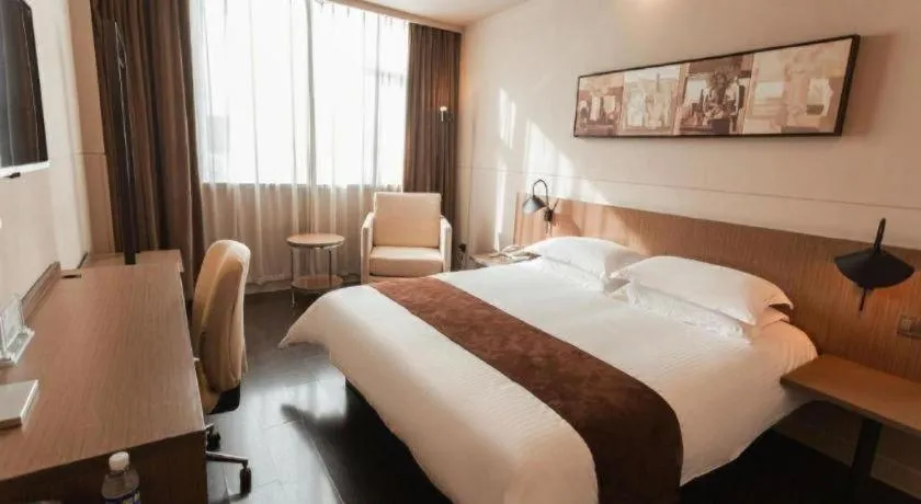 Bed in Jinjiang Inn Select Xuzhou Suining Middle Yuanfu Road