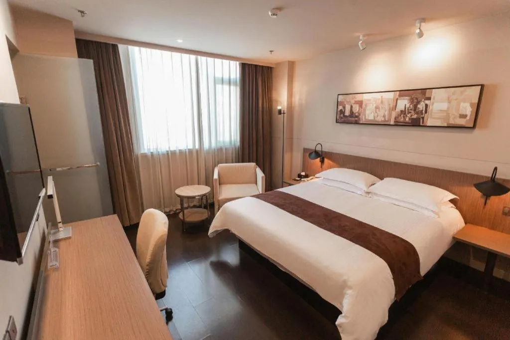 Bed in Jinjiang Inn Select Xuzhou Suining Middle Yuanfu Road