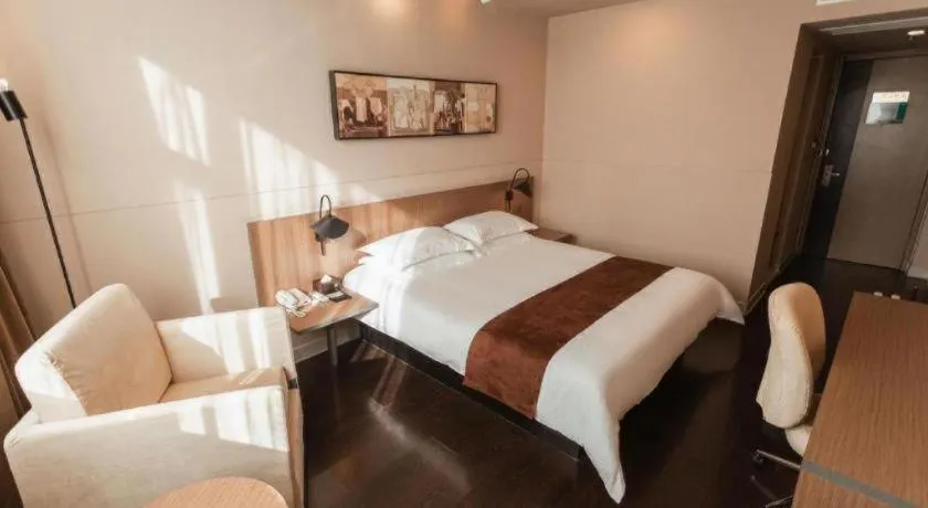 Bed in Jinjiang Inn Select Xuzhou Suining Middle Yuanfu Road