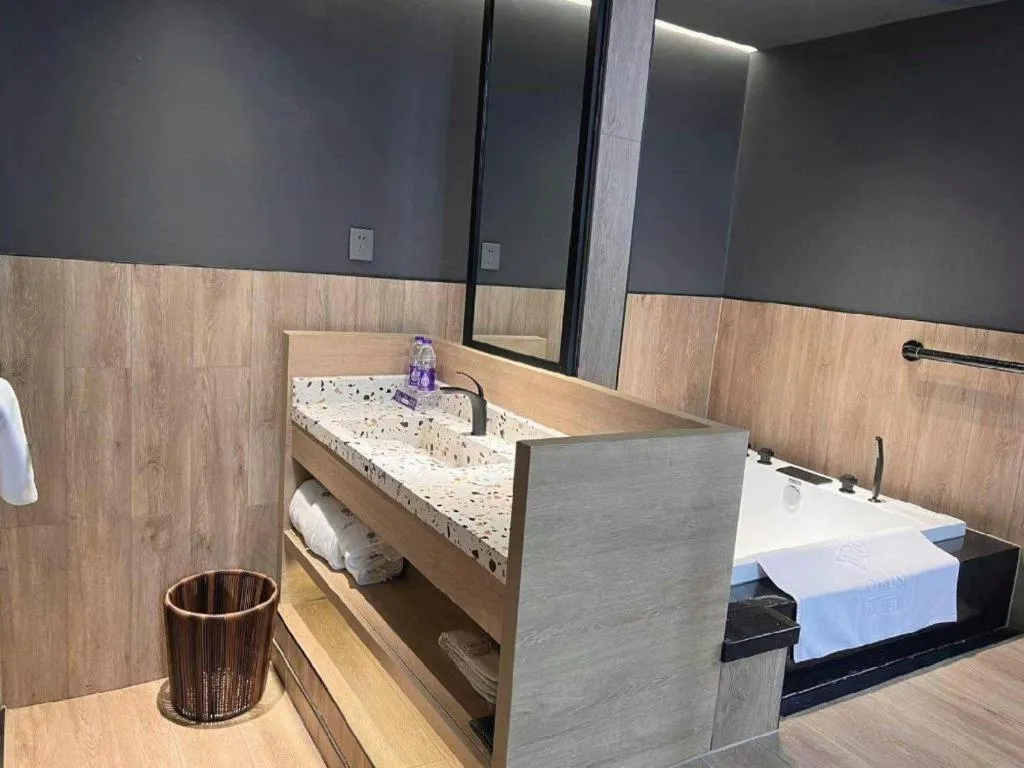 Bed in Opus Hotel Jiangmen