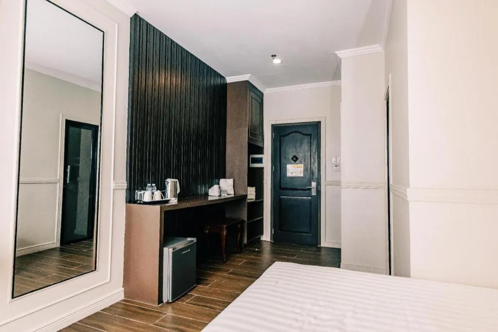 Bed in Hotel San Marco Davao