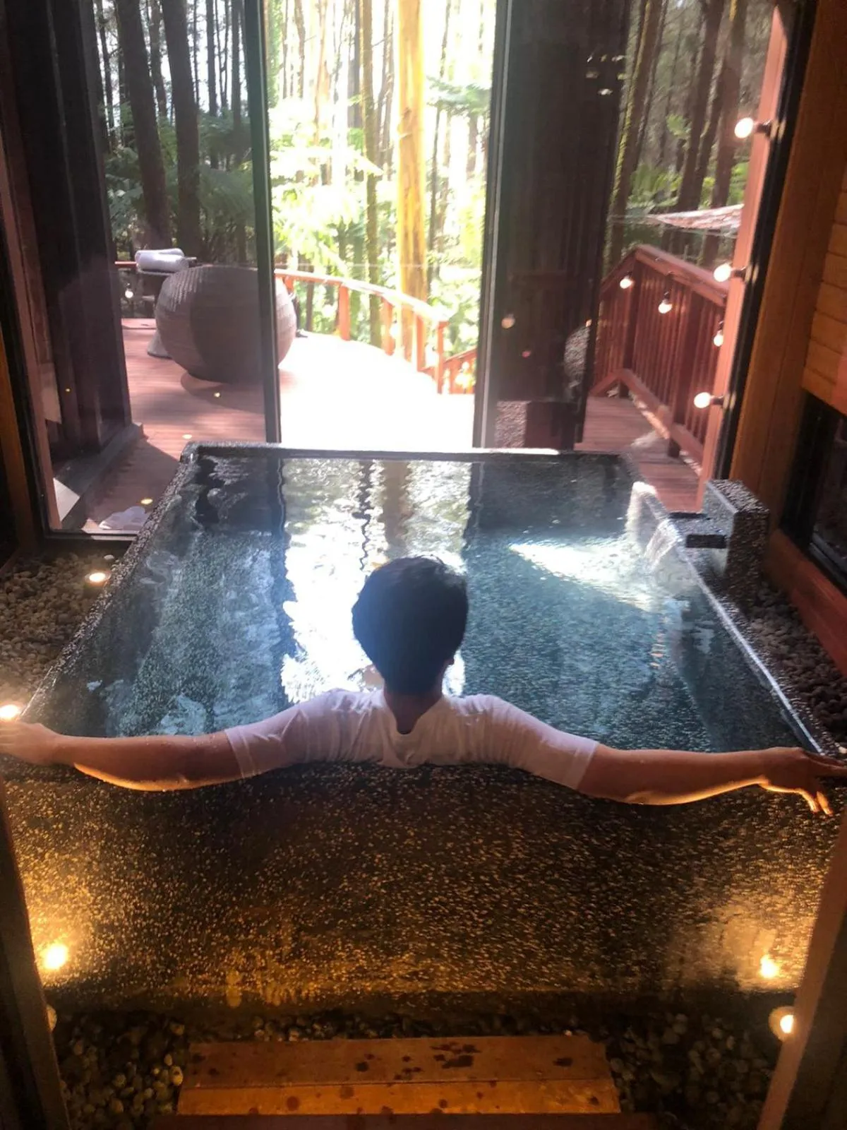 Swimming pool in Kopeng Treetop Adventure Park