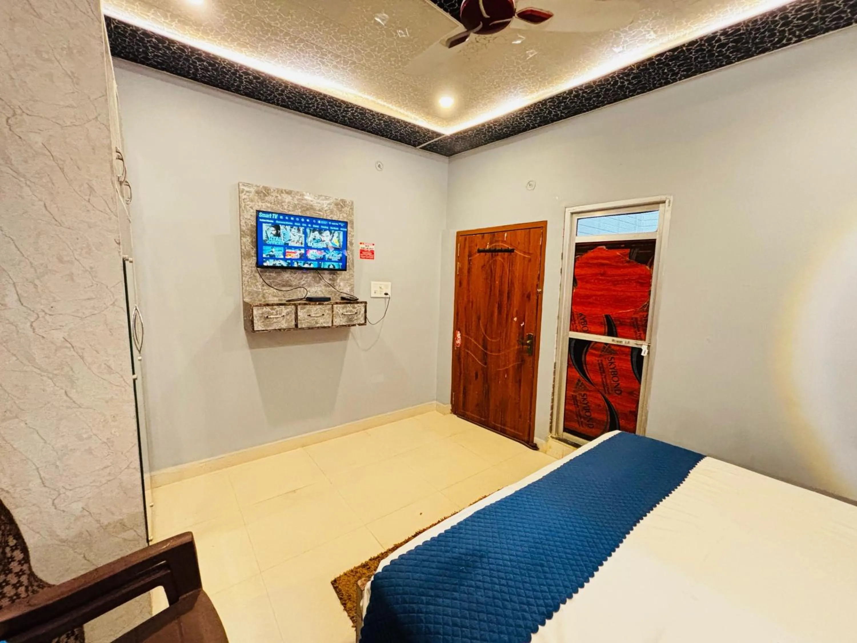 Bedroom, Bed in Hotel O Suryavanshi Palace