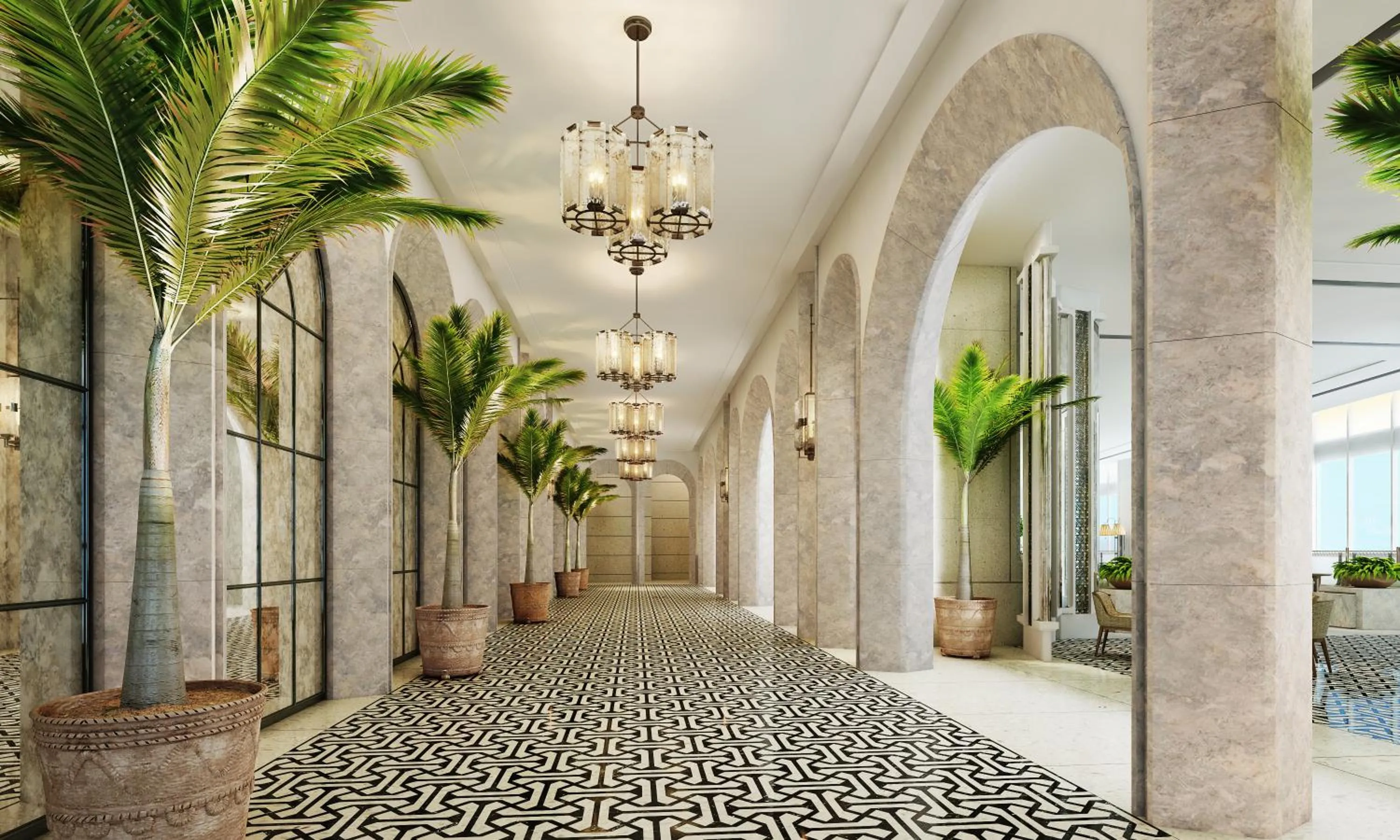 Lobby or reception in NUSTAR Hotel Cebu