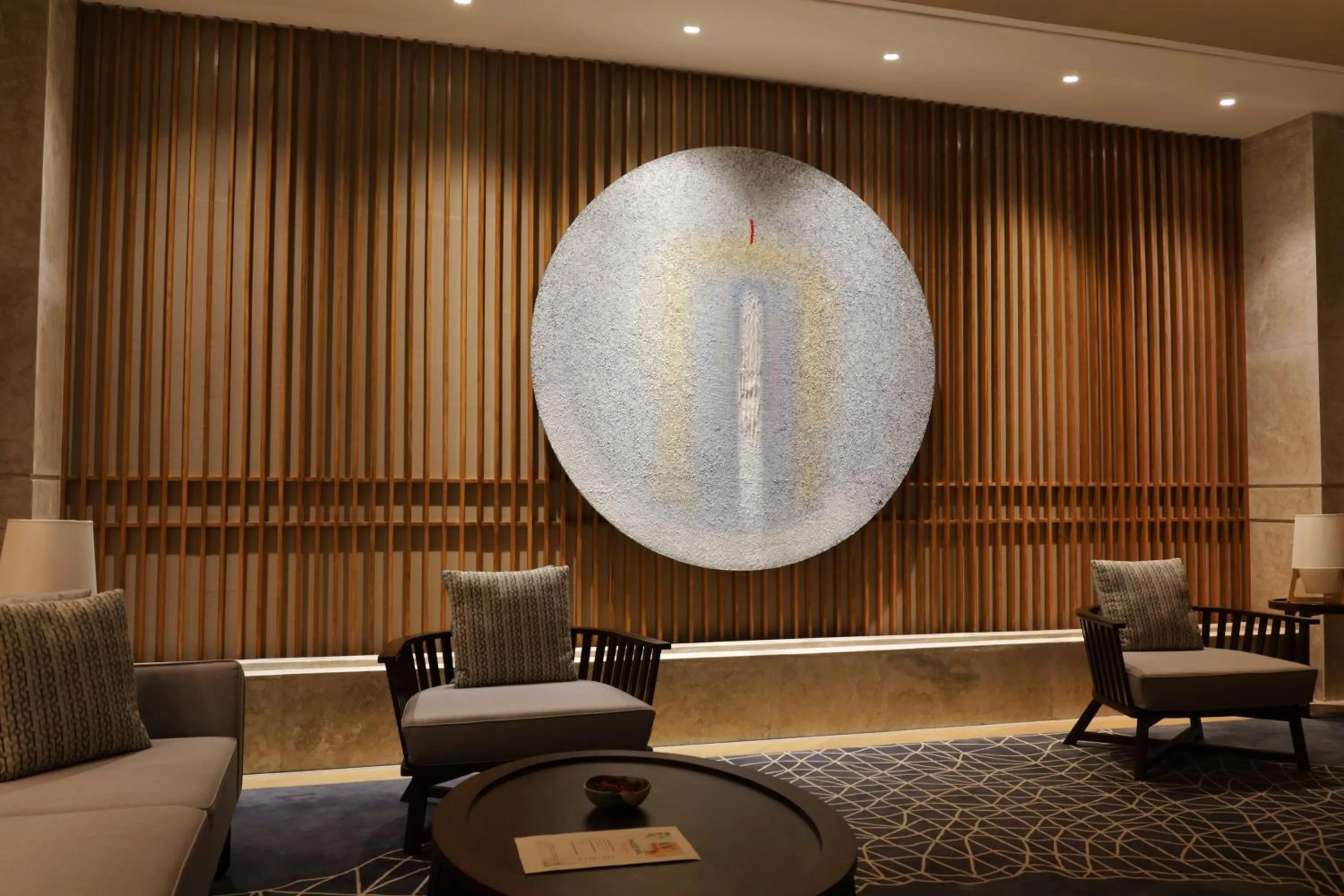 Seating area in NUSTAR Hotel Cebu