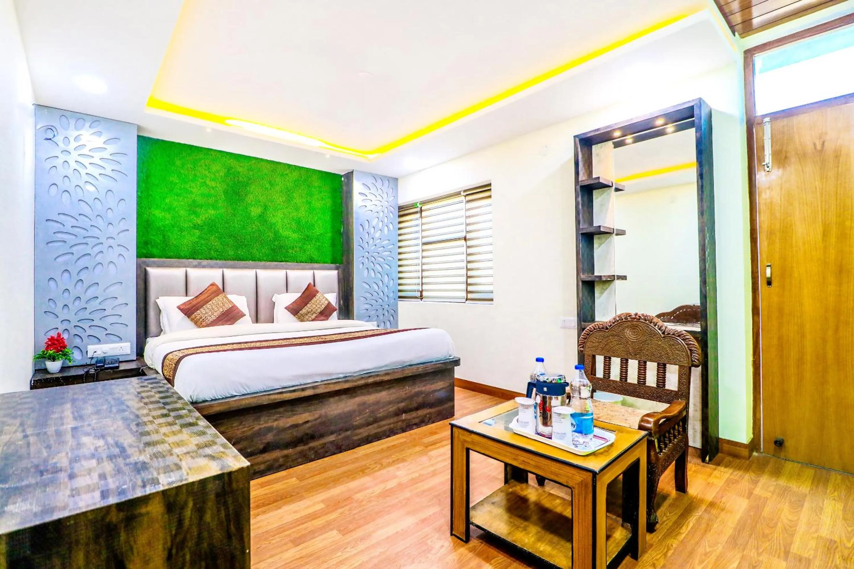 Bed in Hotel City Castle