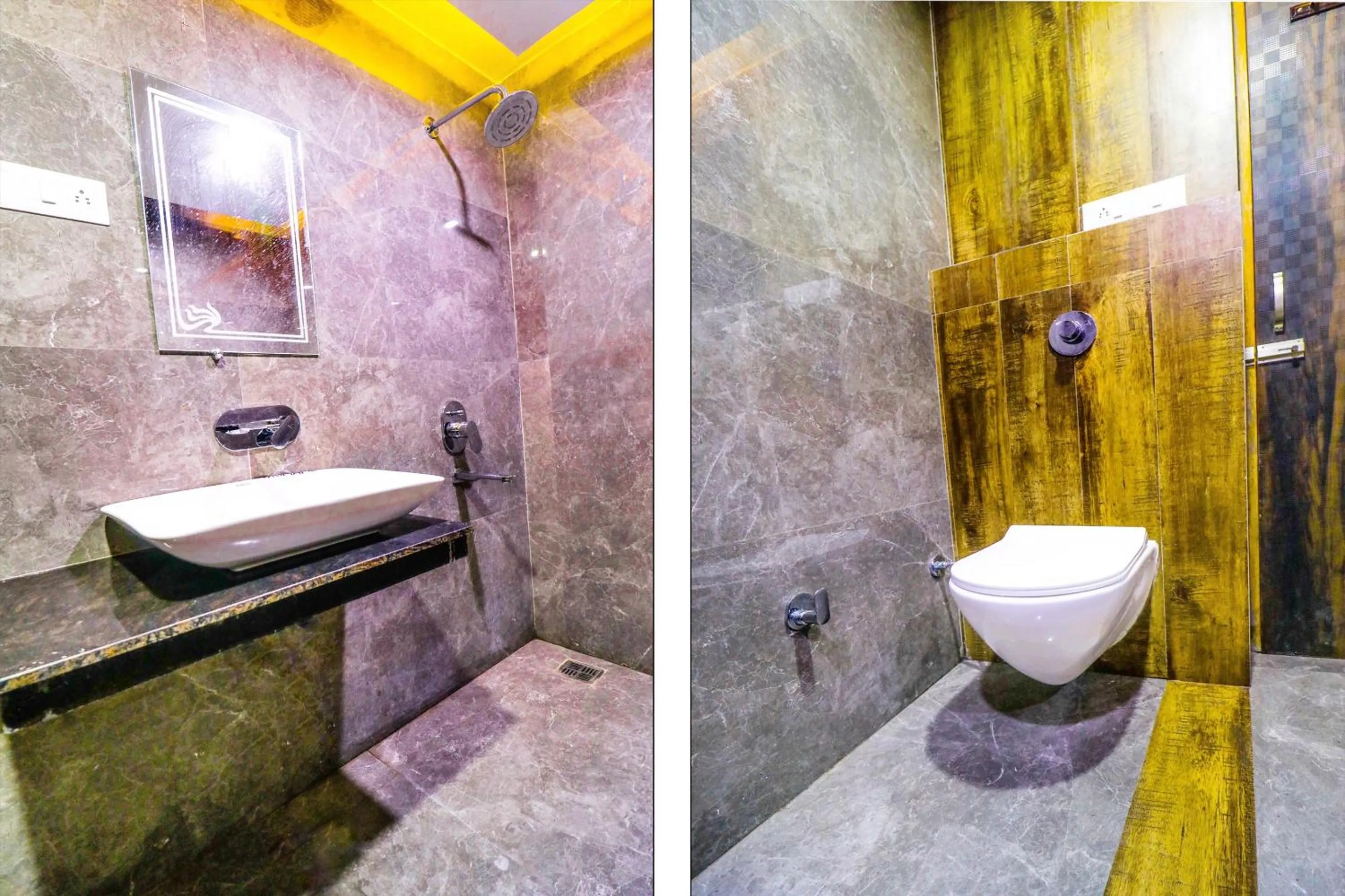 Shower in Hotel City Castle