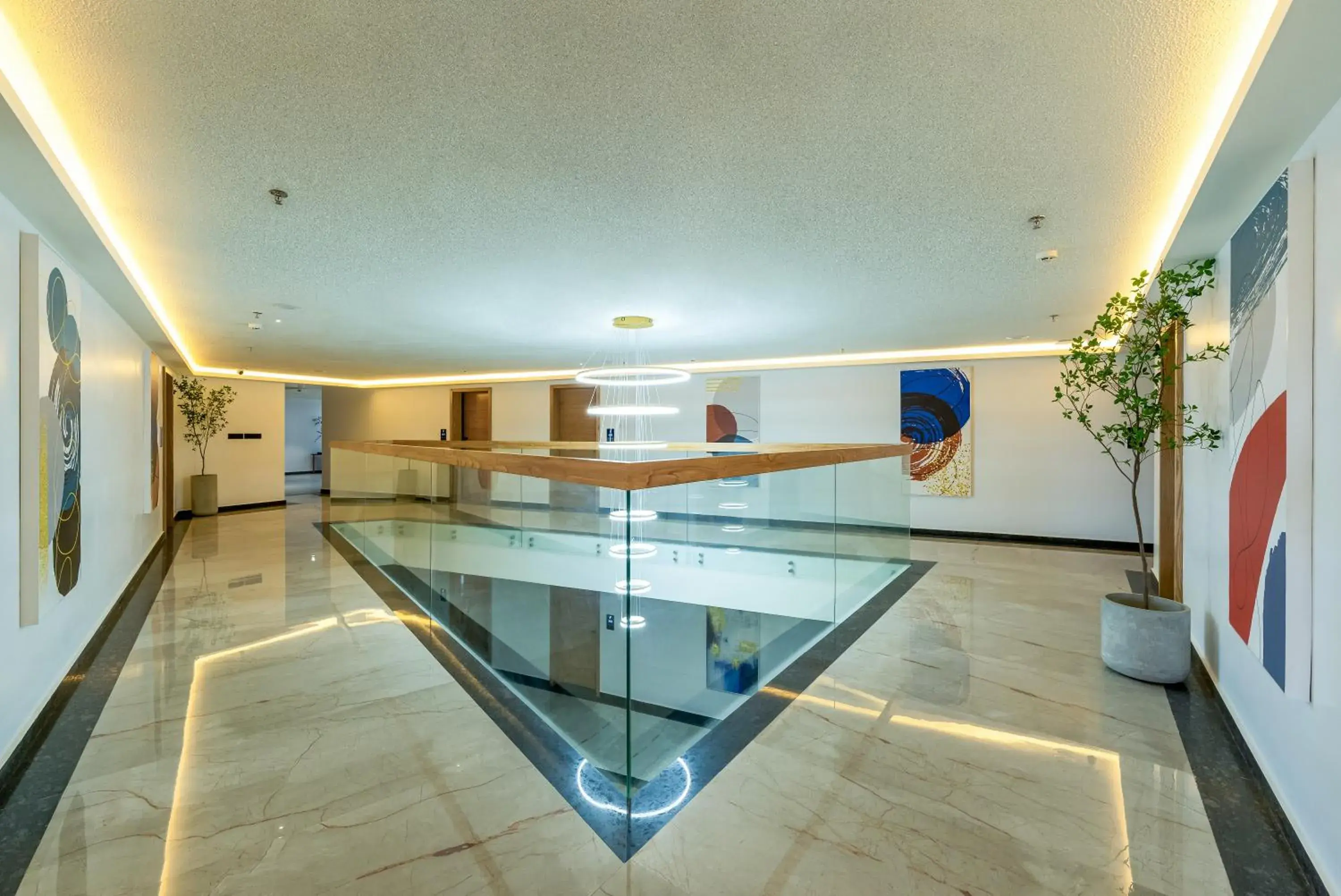 Inner courtyard view in ESPERO INN Malappuram Inner courtyard view in ESPERO INN Malappuram