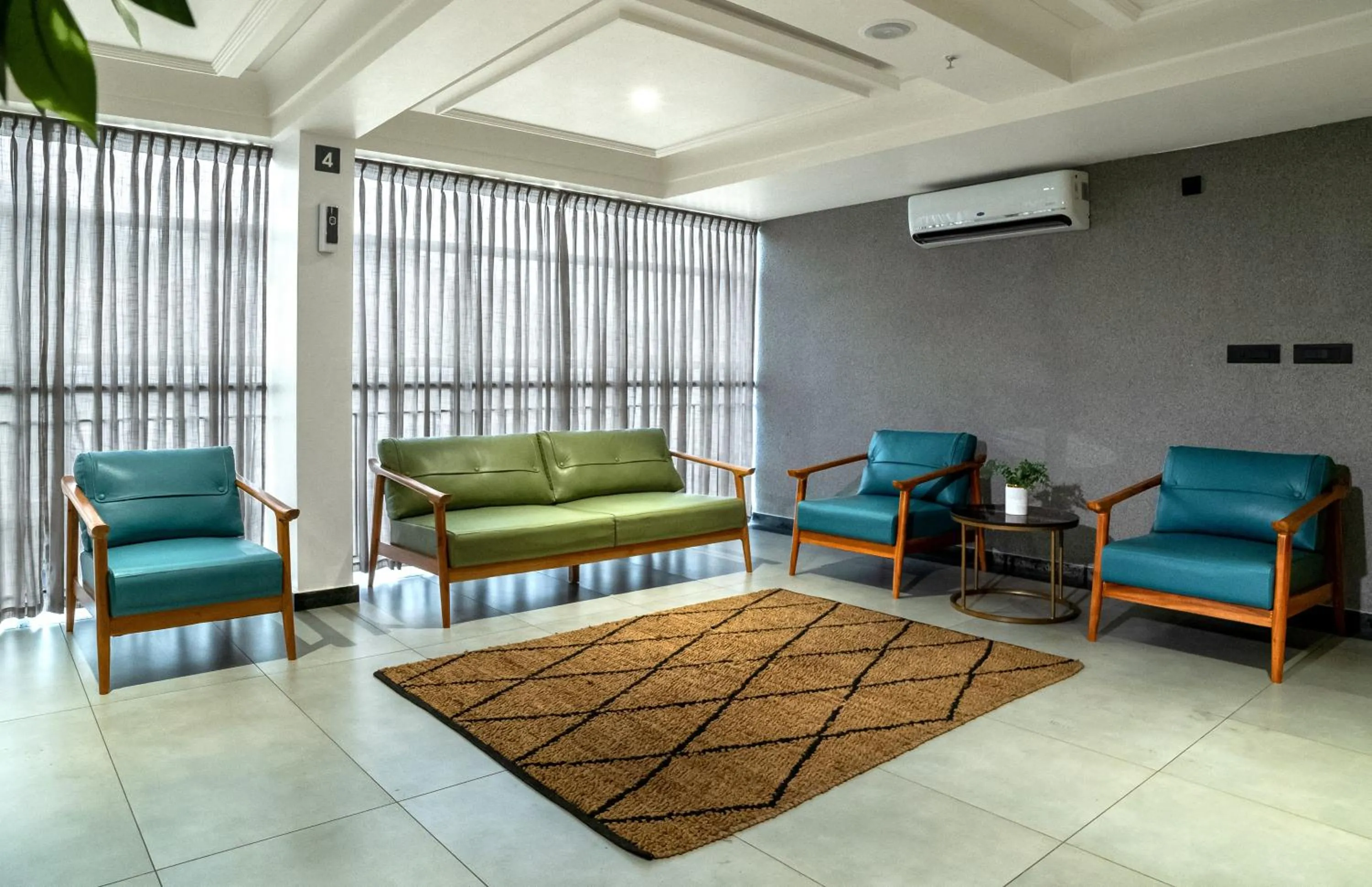 Seating area in ESPERO INN Malappuram