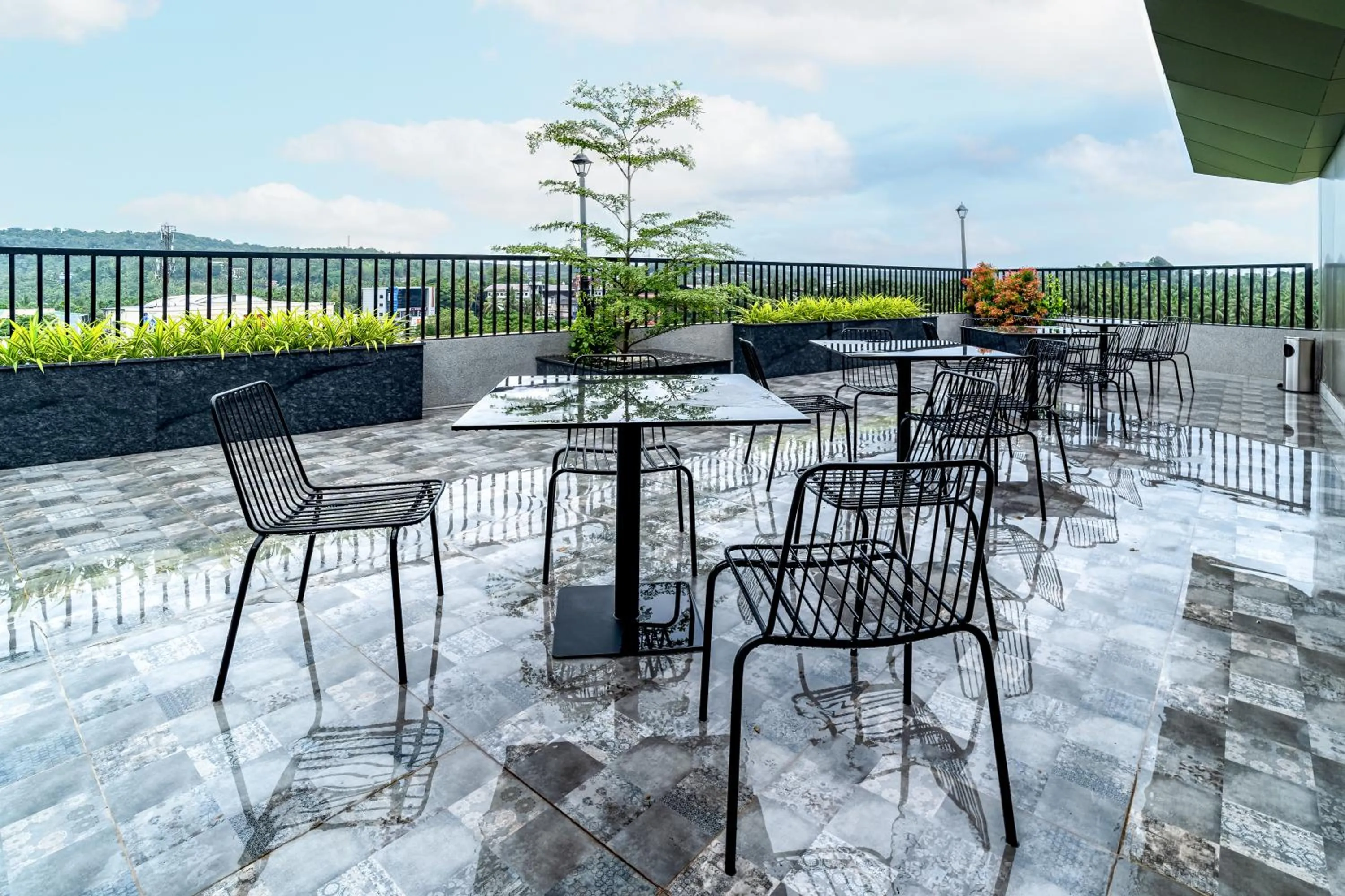 Balcony/Terrace in ESPERO INN Malappuram