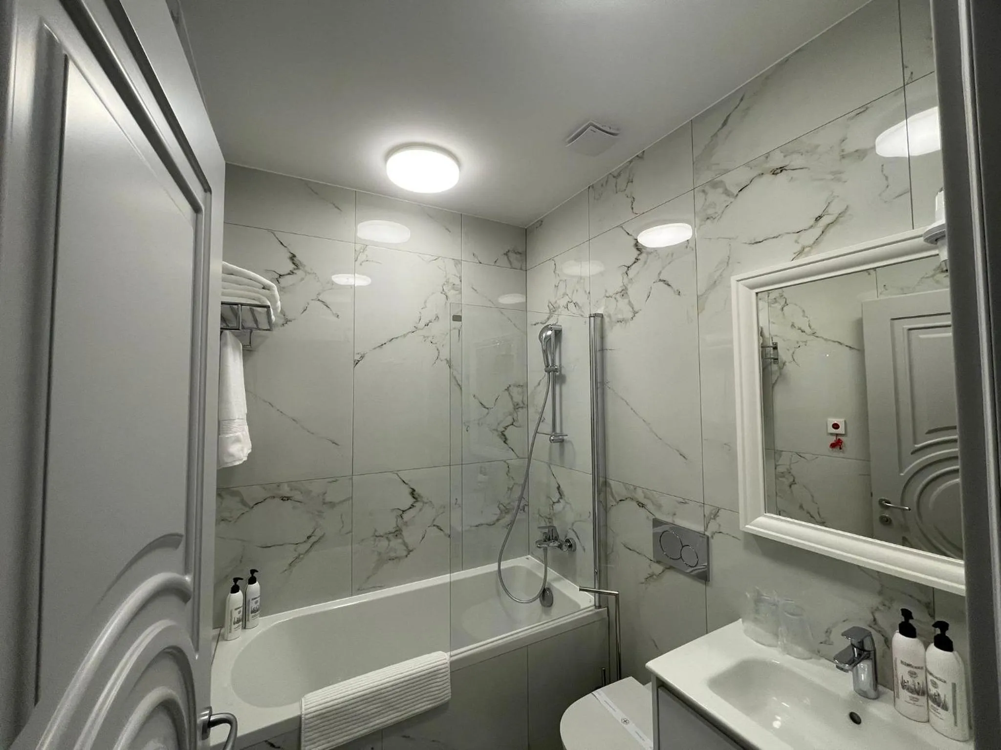 Bathroom in Boutique Hotel Balș