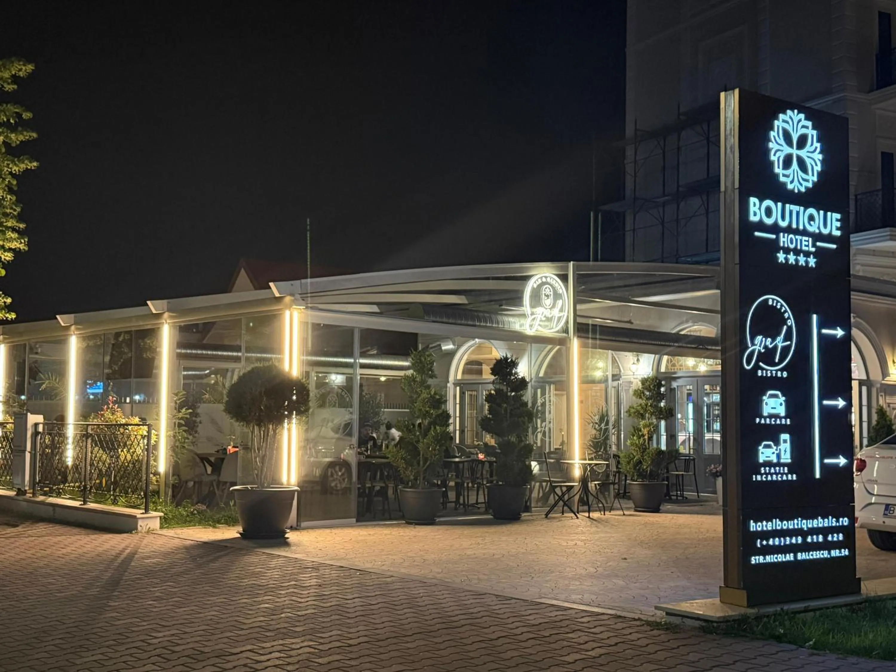 Restaurant/places to eat in Boutique Hotel Balș